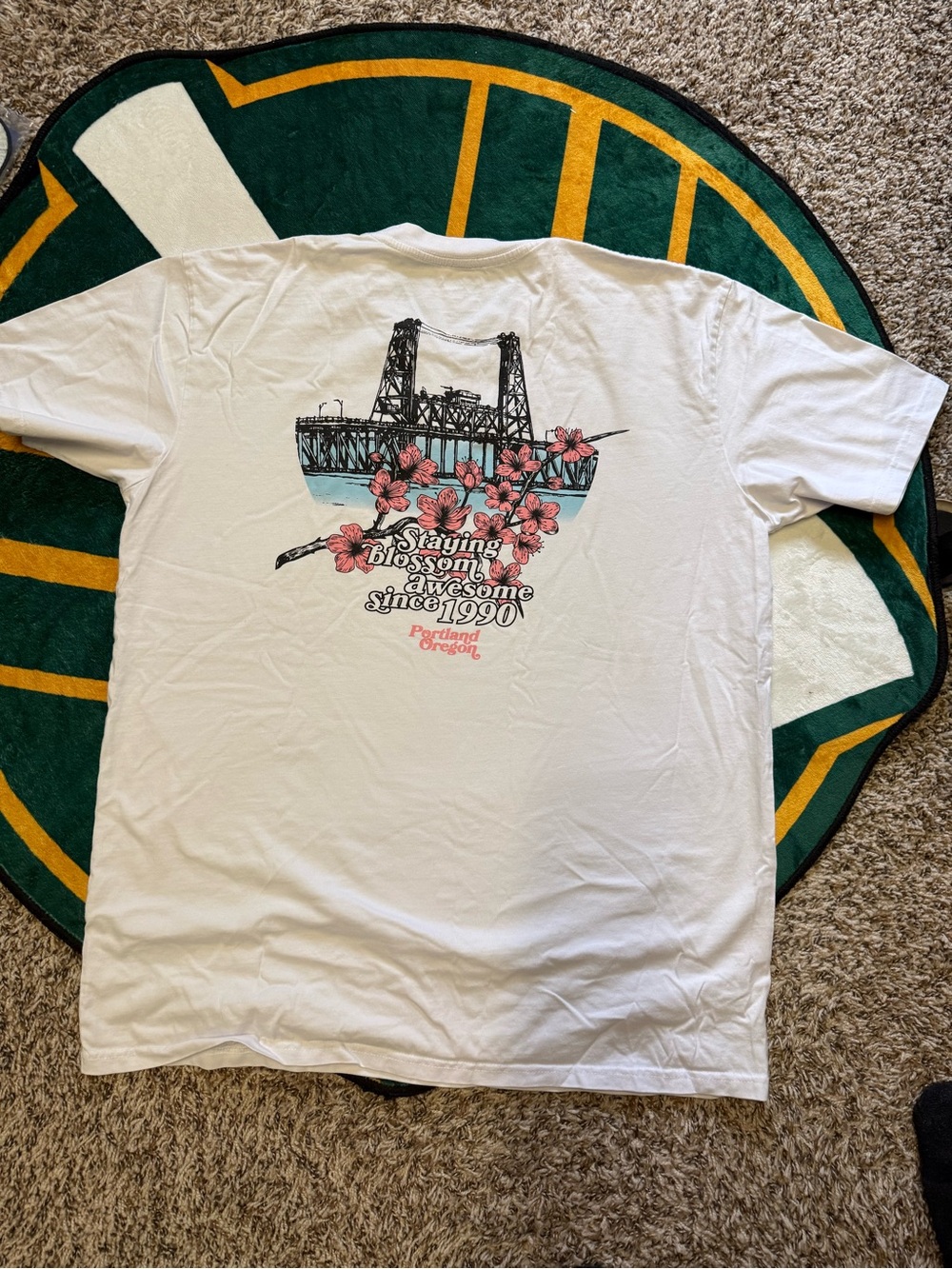 Portland Gear cherry blossom T